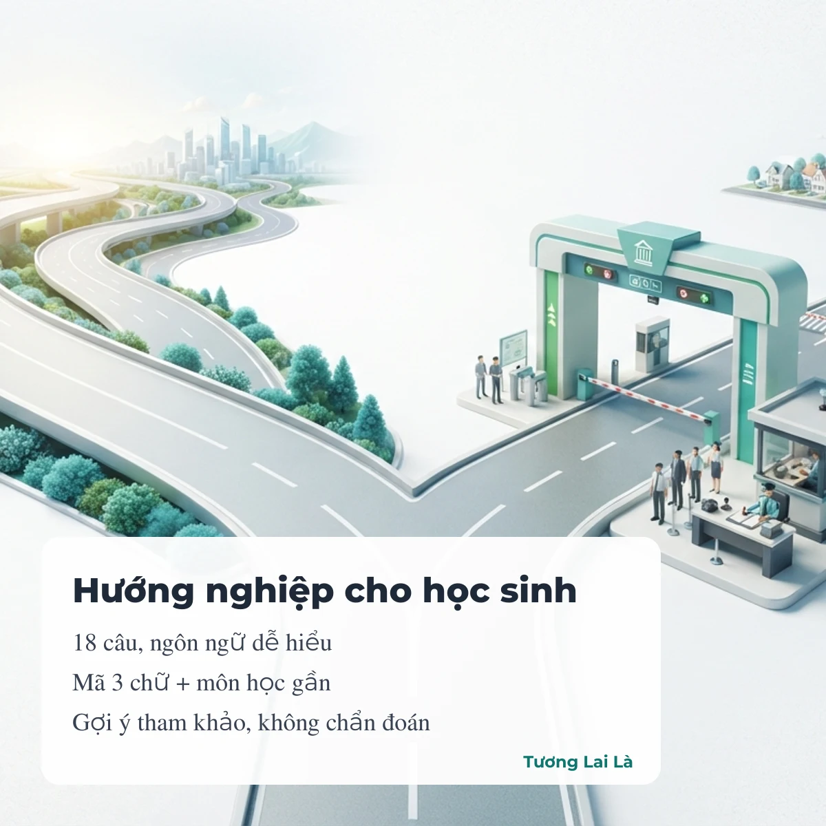 Trắc nghiệm hướng nghiệp cho học sinh THCS, THPT theo mô hình Holland